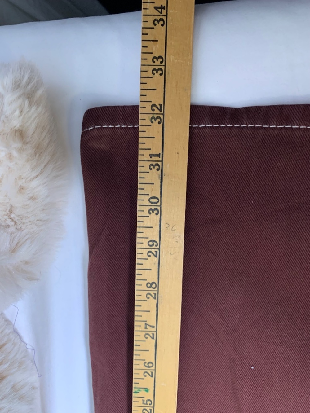 Lioness brown denim style pant sz M - Picture 5 of 9